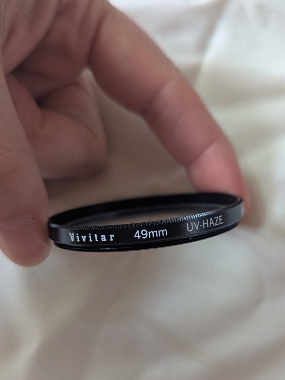 Vintage Vivitar 49mm UV-Haze Filter